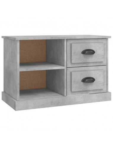 Mobile Porta TV Grigio Cemento 73x35,5x47,5cm Legno Multistrato