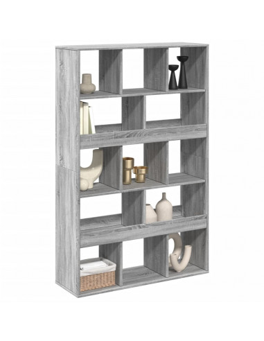 Libreria Grigio Sonoma 100x33x156,5 cm in Truciolato