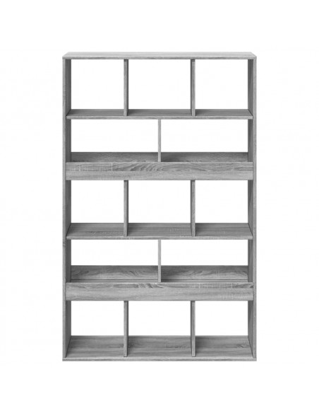 Libreria Grigio Sonoma 100x33x156,5 cm in Truciolato