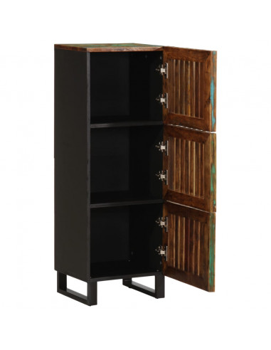 Credenza 40x34x110 cm in Legno Massello d'Acacia