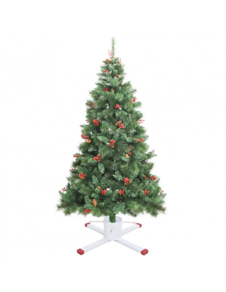 Supporto per Albero di Natale Bianco 61x61x15,5 cm