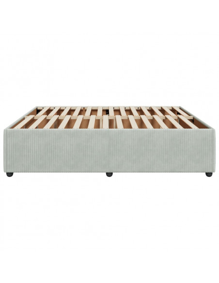 Giroletto Grigio Chiaro 200x200 cm in Velluto