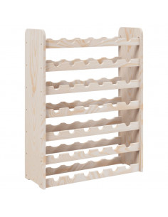 Portavini 67,5x25x87 cm in Legno Massello di Pino 2