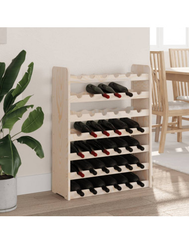 Portavini 67,5x25x87 cm in Legno Massello di Pino