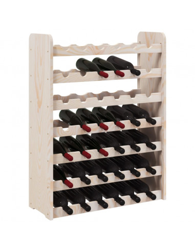 Portavini 67,5x25x87 cm in Legno Massello di Pino