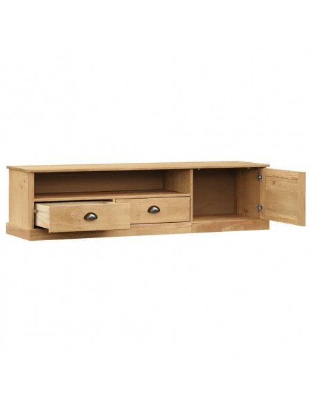 Mobile Porta TV VIGO 156x40x40 cm in Legno Massello di Pino