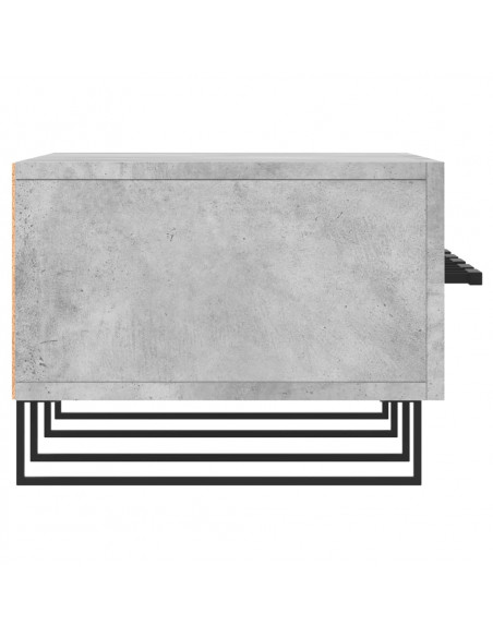 Mobile Porta TV Grigio Cemento 150x36x30 cm Legno Multistrato