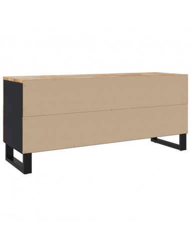 Mobile Porta TV 105x33x46cm in Legno Massello di Mango