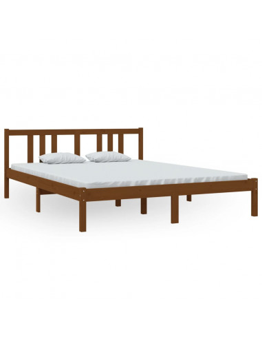 Giroletto Miele in Legno Massello 150x200 cm King Size