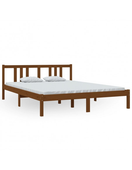 Giroletto Miele in Legno Massello 150x200 cm King Size