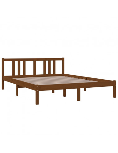 Giroletto Miele in Legno Massello 150x200 cm King Size