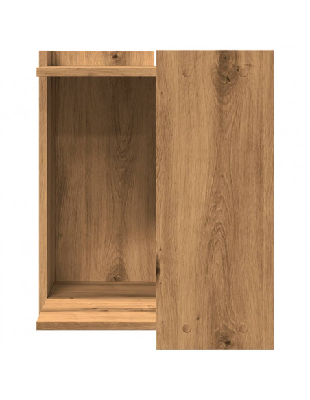 Recinto Lettiera Rovere Artigianale 42x42x51 cm in Truciolato