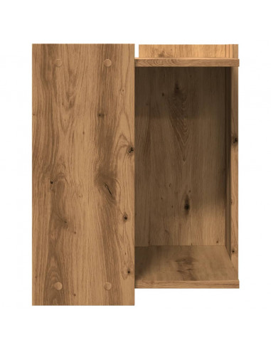 Recinto Lettiera Rovere Artigianale 42x42x51 cm in Truciolato