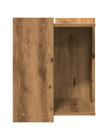 Recinto Lettiera Rovere Artigianale 42x42x51 cm in Truciolato