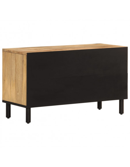 Mobile Porta TV 80x31x46 cm in Legno Massello di Mango