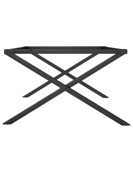 Telaio Gambe a X per Tavolino da Salotto 70x60x43 cm in Ghisa