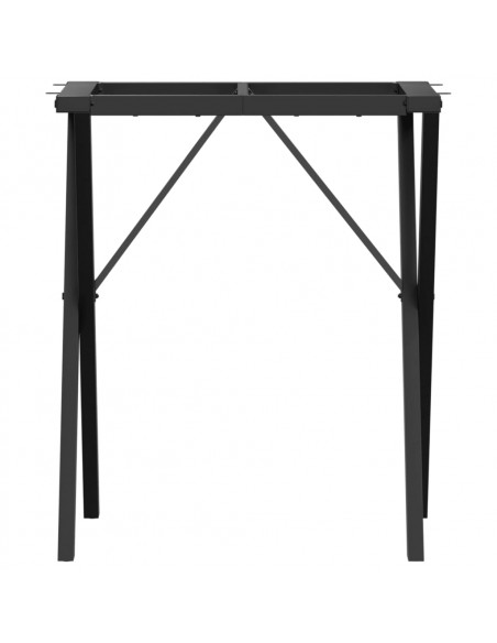 Telaio Gambe a X per Tavolo da Pranzo 50x40x73 cm in Ghisa
