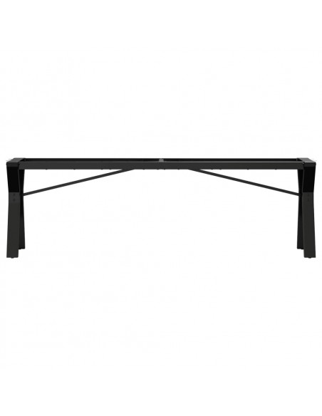 Telaio Gambe a Y per Tavolino da Salotto 140x30x43 cm in Ghisa