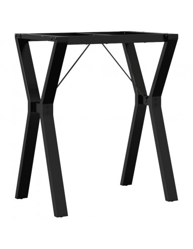 Telaio Gambe a Y per Tavolo da Pranzo 60x40x73 cm in Ghisa