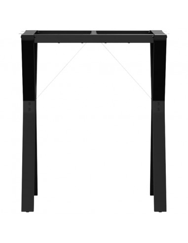 Telaio Gambe a Y per Tavolo da Pranzo 60x40x73 cm in Ghisa