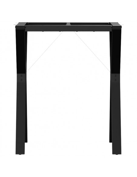 Telaio Gambe a Y per Tavolo da Pranzo 60x40x73 cm in Ghisa