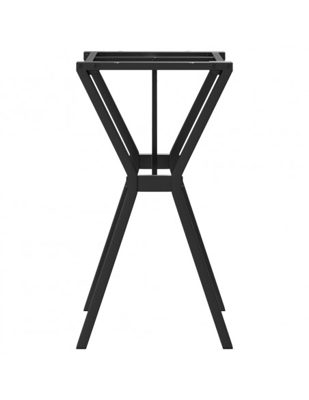 Telaio Gambe a Y per Tavolo da Pranzo 60x40x73 cm in Ghisa