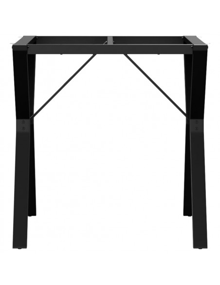 Telaio Gambe a Y per Tavolo da Pranzo 70x70x73 cm in Ghisa