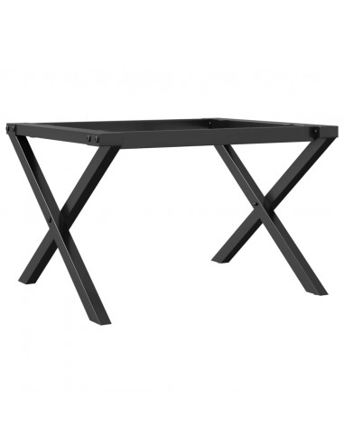 Telaio Gambe a X per Tavolino da Salotto 50x40x38 cm in Ghisa