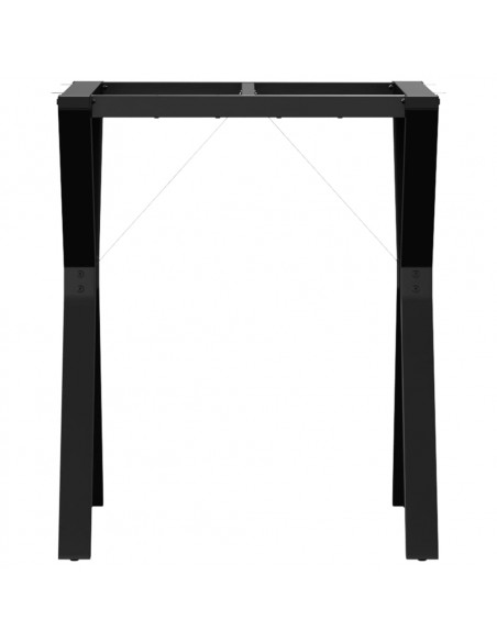 Telaio Gambe a Y per Tavolo da Pranzo 60x50x73 cm in Ghisa