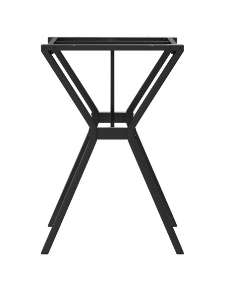 Telaio Gambe a Y per Tavolo da Pranzo 60x50x73 cm in Ghisa
