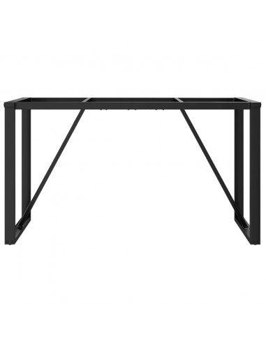 Telaio Gambe a O per Tavolo da Pranzo 120x60x73 cm in Ghisa