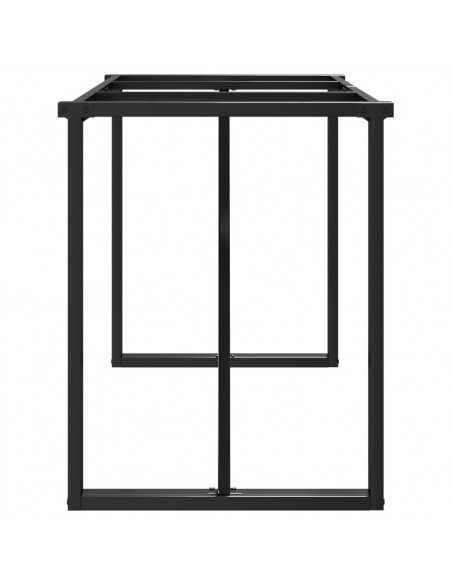 Telaio Gambe a O per Tavolo da Pranzo 120x60x73 cm in Ghisa