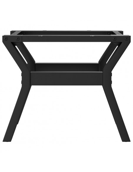Telaio Gambe a Y per Tavolino da Salotto 40x40x33 cm in Ghisa