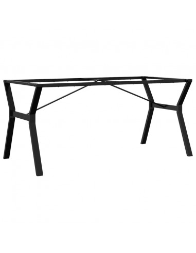 Telaio Gambe a Y per Tavolo da Pranzo 160x80x73 cm in Ghisa