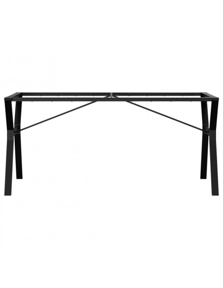 Telaio Gambe a Y per Tavolo da Pranzo 160x80x73 cm in Ghisa