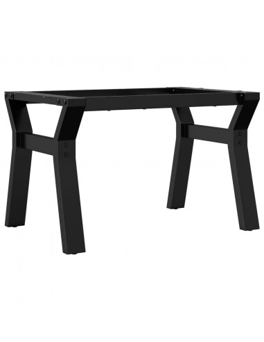 Telaio Gambe a Y per Tavolino da Salotto 60x40x38 cm in Ghisa