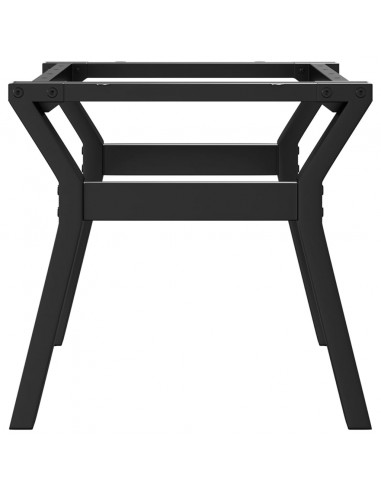 Telaio Gambe a Y per Tavolino da Salotto 60x40x38 cm in Ghisa