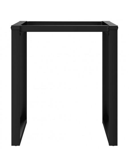 Telaio Gambe a O per Tavolo da Pranzo 70x70x73 cm in Ghisa