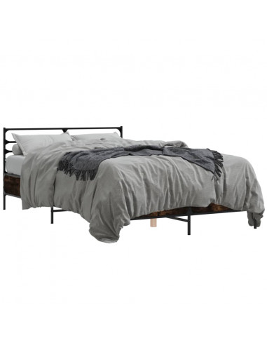 Giroletto Rovere Fumo 140x200 cm in Legno Multistrato Metallo