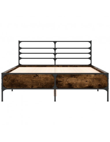 Giroletto Rovere Fumo 140x200 cm in Legno Multistrato Metallo