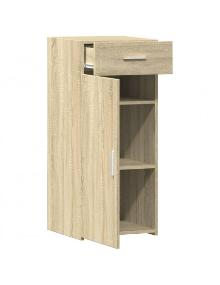 Credenza Rovere Sonoma 40x42,5x93 cm in Legno Multistrato