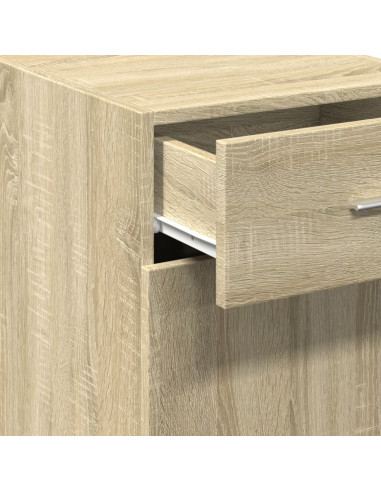 Credenza Rovere Sonoma 40x42,5x93 cm in Legno Multistrato