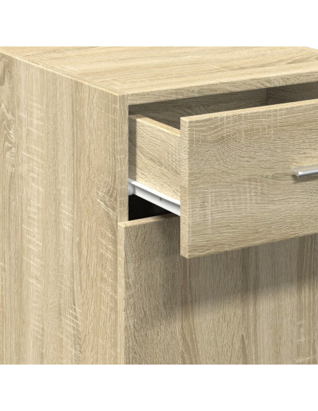 Credenza Rovere Sonoma 40x42,5x93 cm in Legno Multistrato