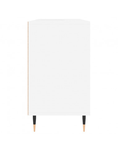 Mobile da Bagno Bianco 80x33x60 cm in Legno Multistrato