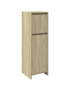 Mobile da Bagno Rovere Sonoma 30x30x95 cm in Legno Multistrato 2