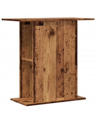Supporto per Acquario Legno Antico 36x75x72,5cm in Truciolato