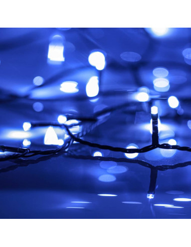 Stringa LED con 1000 Luci LED Blu 100 m PVC