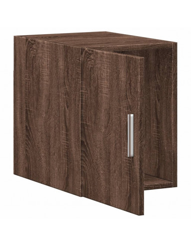Mobile a Parete Rovere Marrone 30x42,5x40cm Legno Multistrato