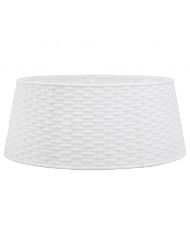 Gonna per Albero di Natale Bianca Ø56x23 cm in Plastica