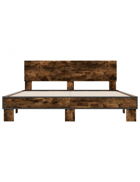 Giroletto Rovere Fumo 150x200 cm in Legno Multistrato Metallo